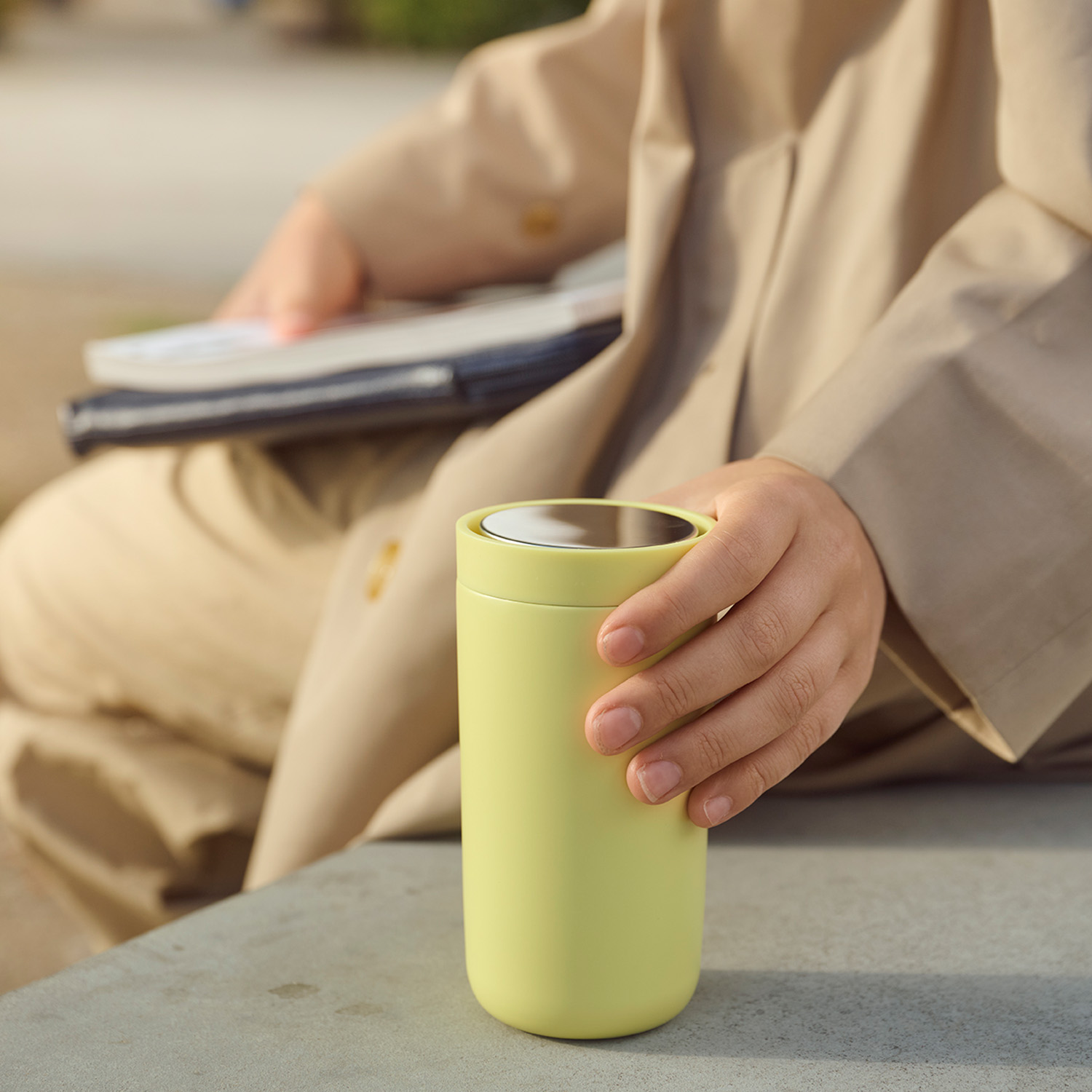 stelton to go termosmugg 400ml soft leavis