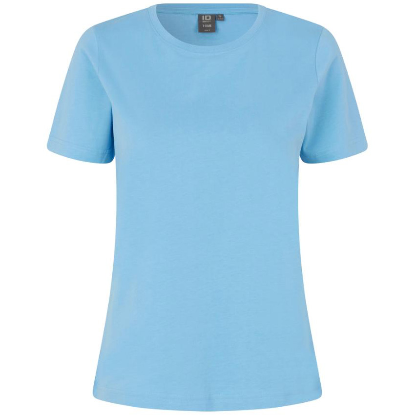 t time t shirt dam ljusbla