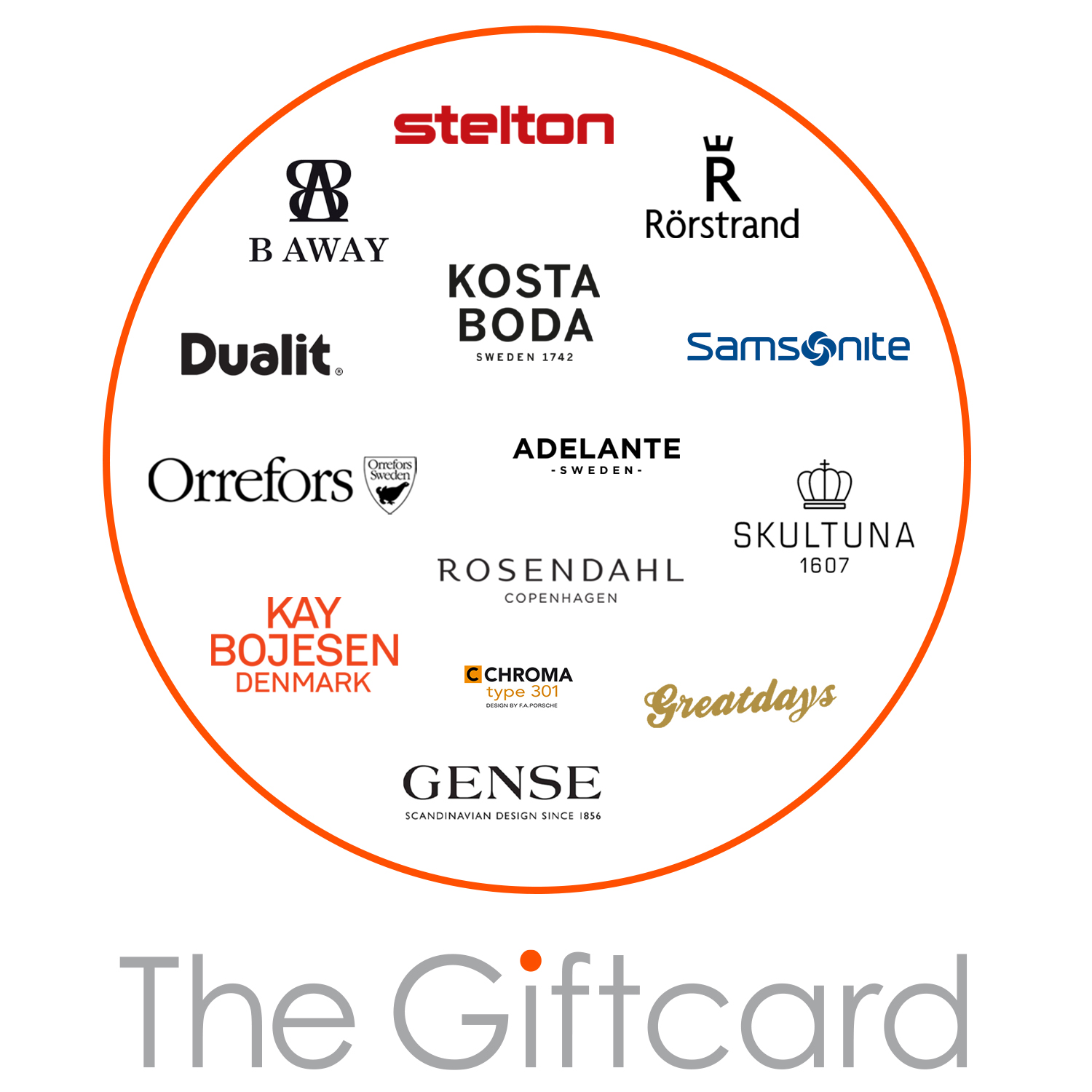 the giftcard brands 2500