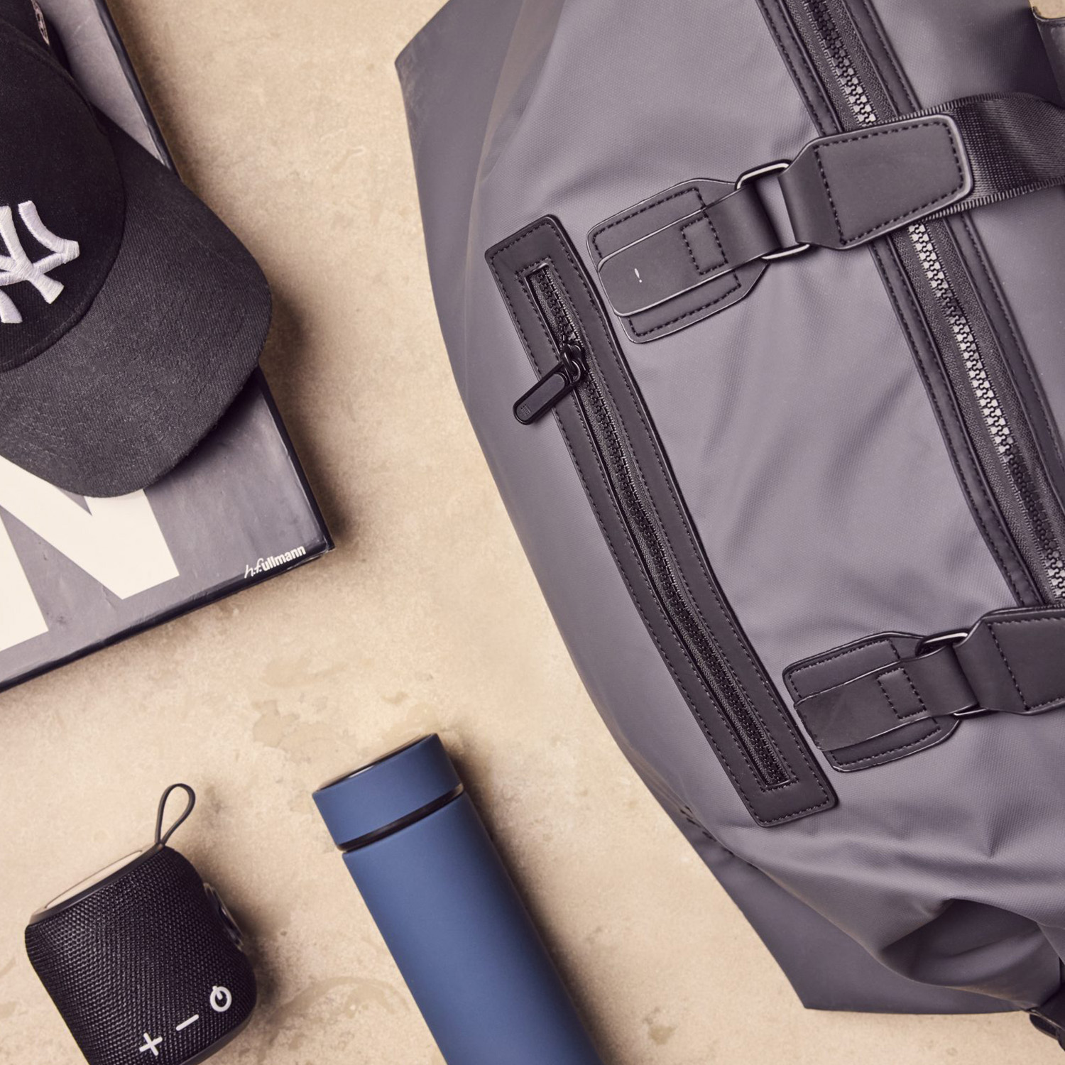 trendig duffelbag nylon miljo