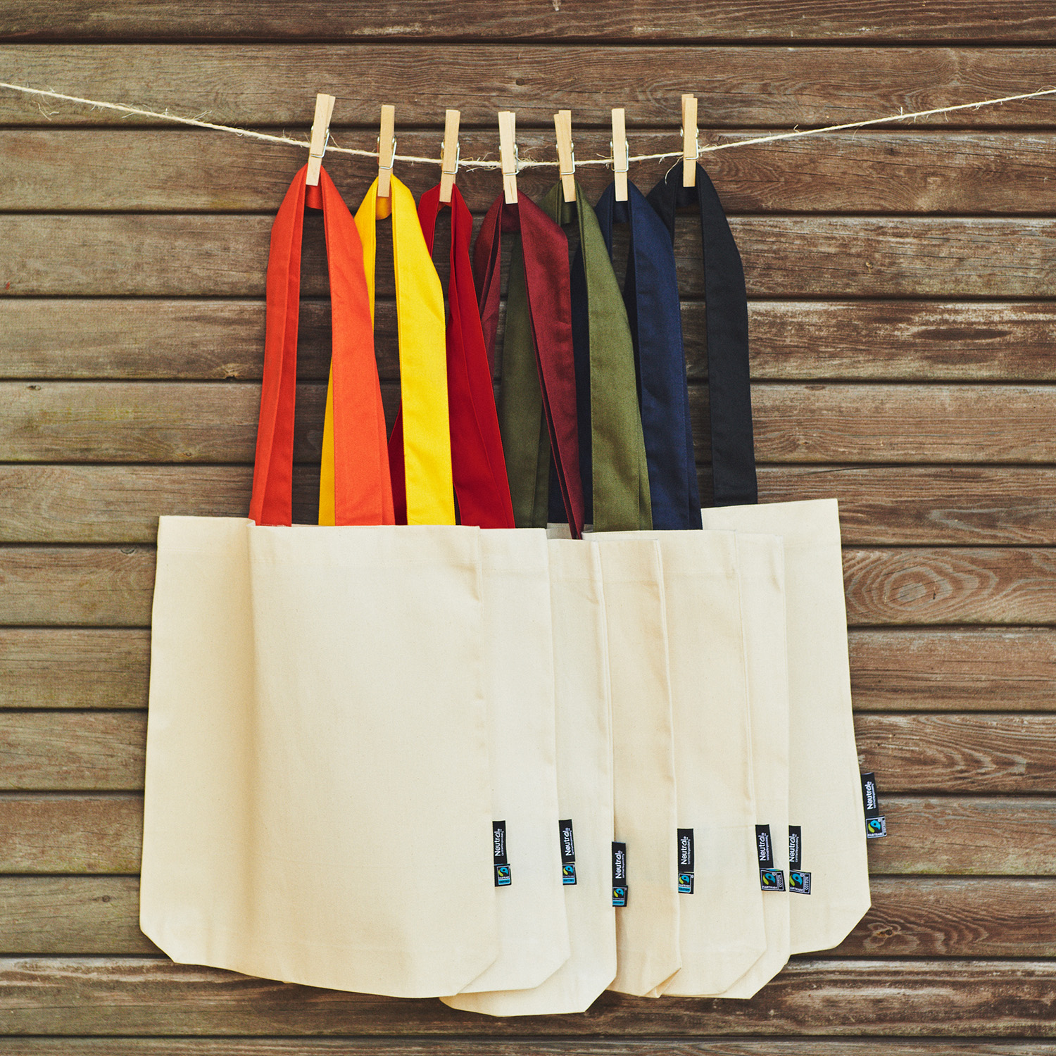 twill bag contrast handles farger2