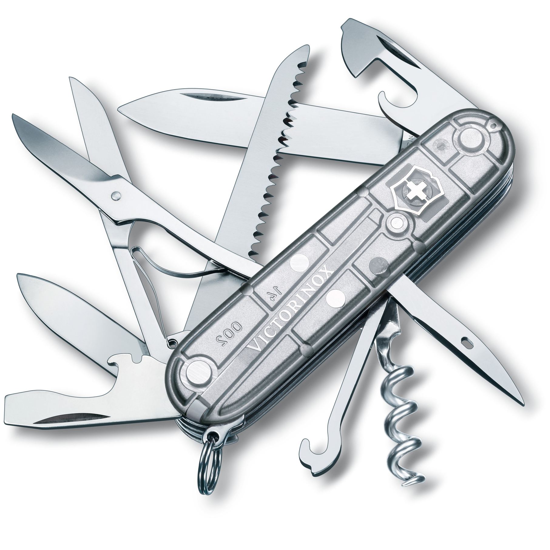 victorinox fallkniv huntsman silver