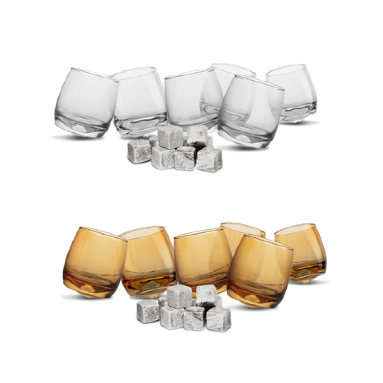 whiskyglas set farger