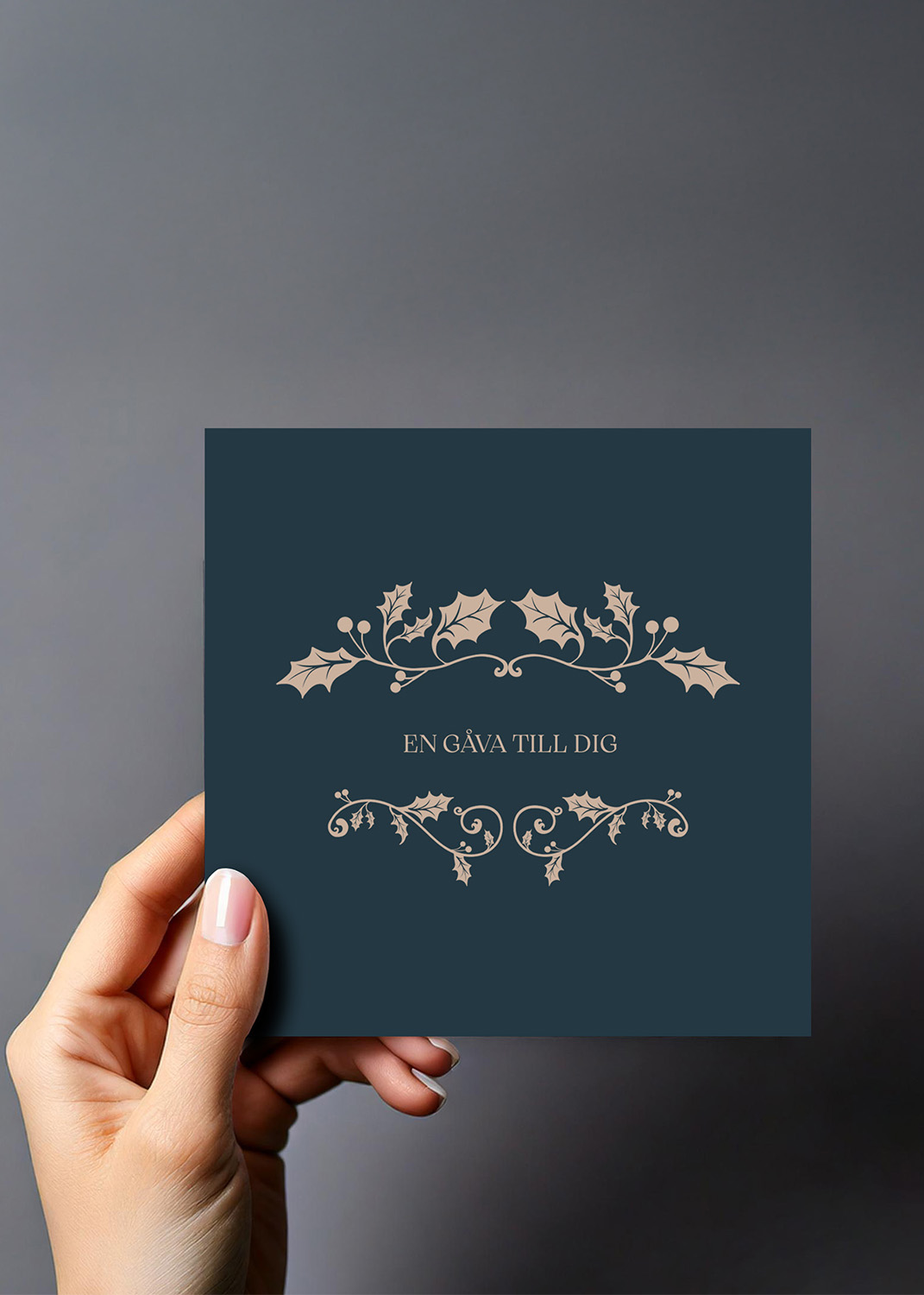 Joyful Giftcard kort m hand