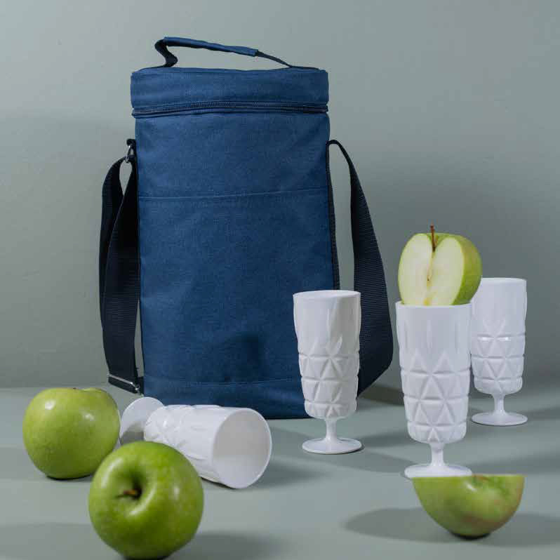 Picknick kit kylvaska glas
