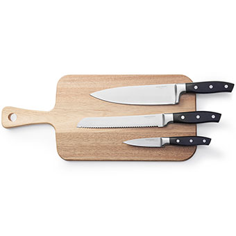 Knivset med skärbräda från Jernverket