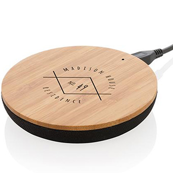 Bamboo 5W trådlös laddare