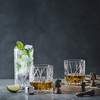 Drinkglas City, 4-pack
