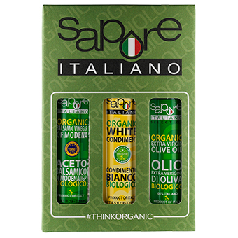 Organic set - italiensk olivolja och balsamvinäger