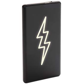 Light up powerbank