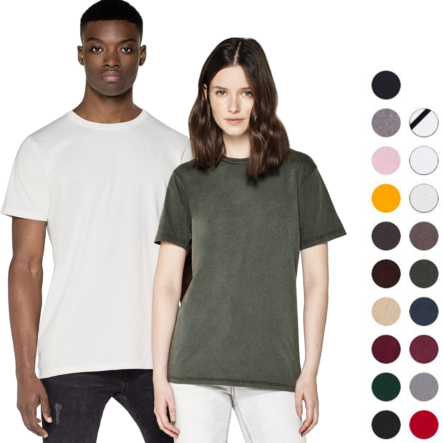 Unisex organic t shirt