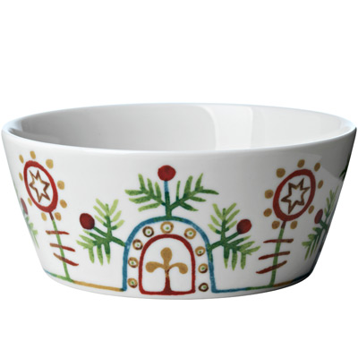 Vintersaga julblomma bowl