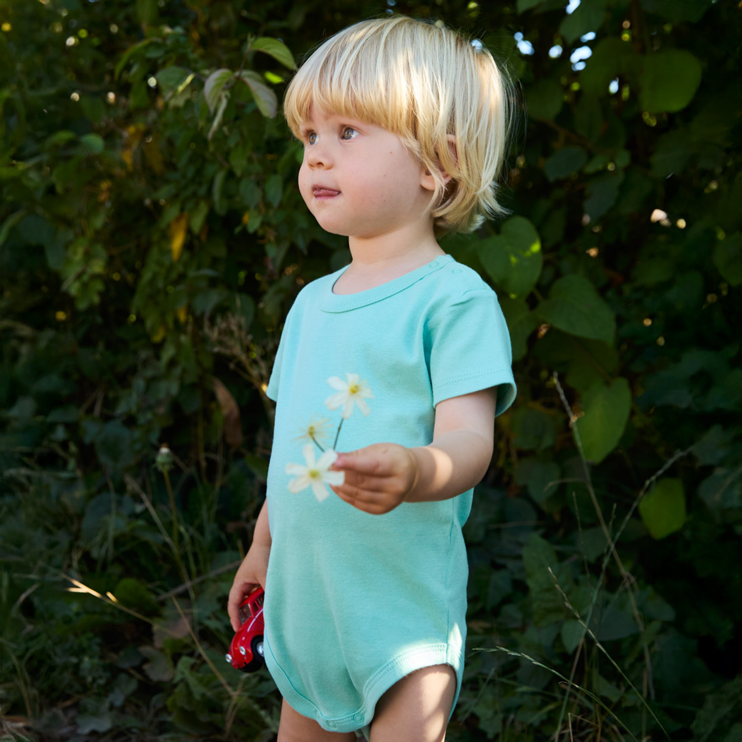 babies short sleeve bodystocking