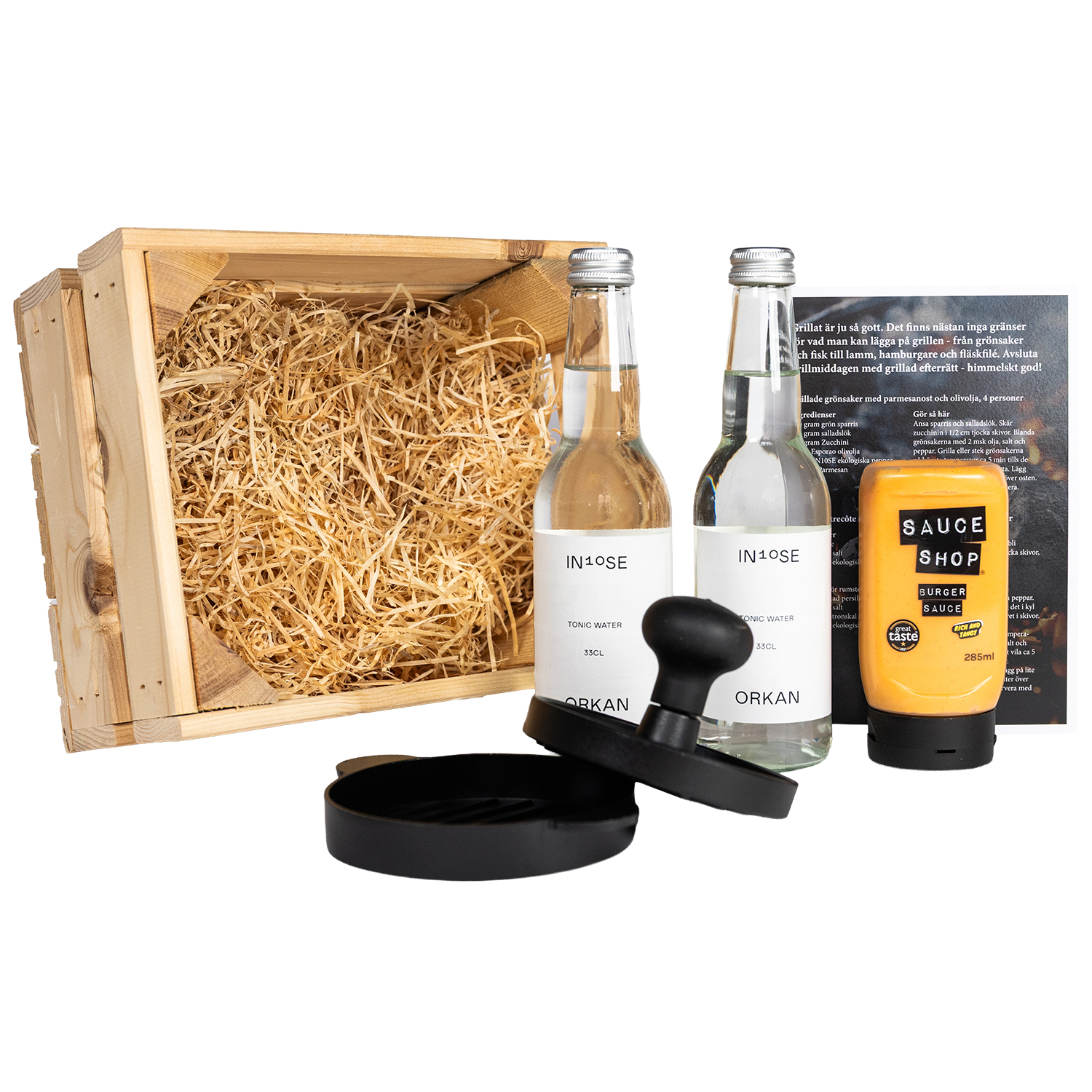 bbq hamburgerkit gava