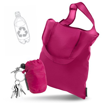 foldaway shopping bag rosa
