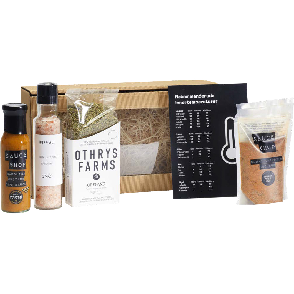 grill presentset bbq adelante