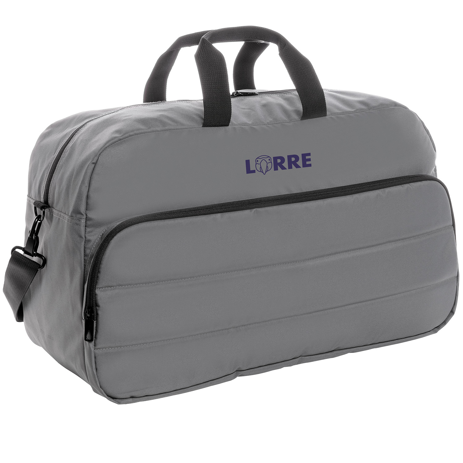 impact rpet weekend duffel logo