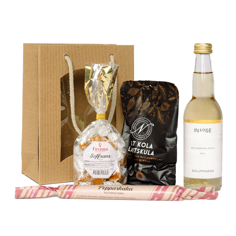 presentkit godis jul stjarnpasen