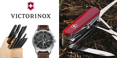 Victorinox schweiziska knivar och klockor